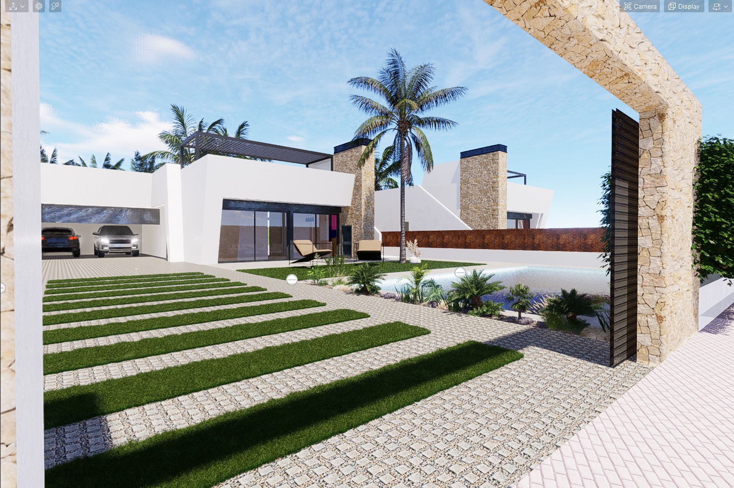 Prachtige 'Nieuwbouw 3 slaapkamer vrijstaande villa met privé zwembad in San Javier, Murcia