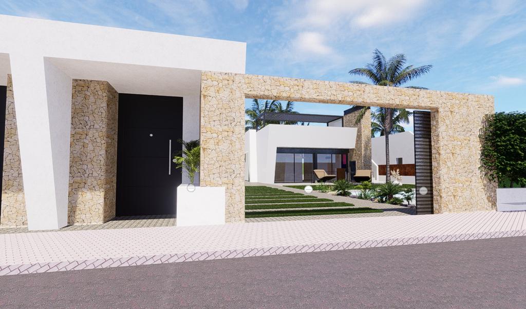 Prachtige 'Nieuwbouw 3 slaapkamer vrijstaande villa met privé zwembad in San Javier, Murcia