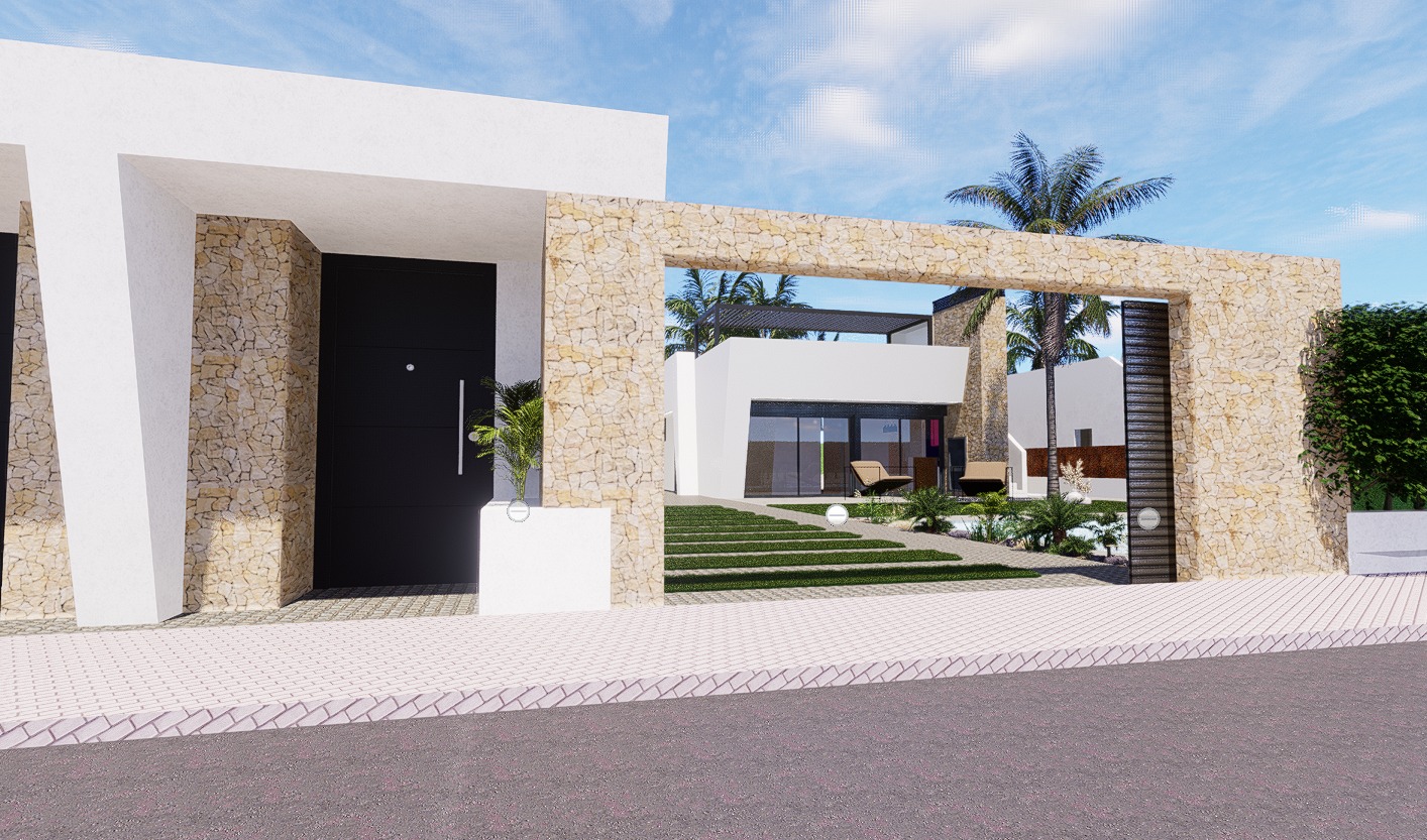 Precioso 'New Build 3 bedroom detached villa with Private Pool in San Javier, Murcia