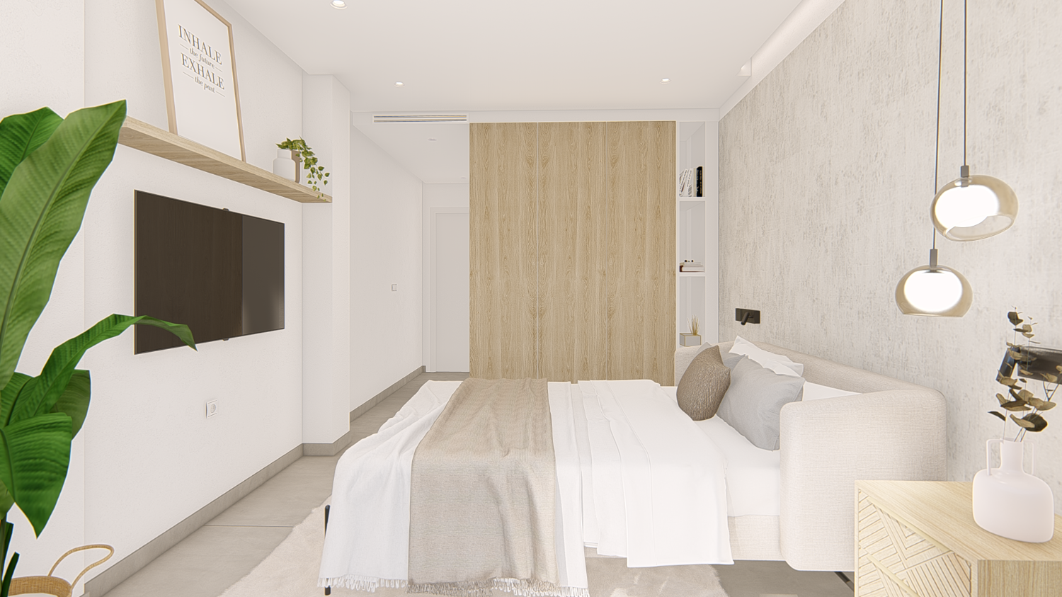 Elegante apartamento de 2 dormitorios de nueva construcción con piscina comunitaria en El Raso, Guardamar