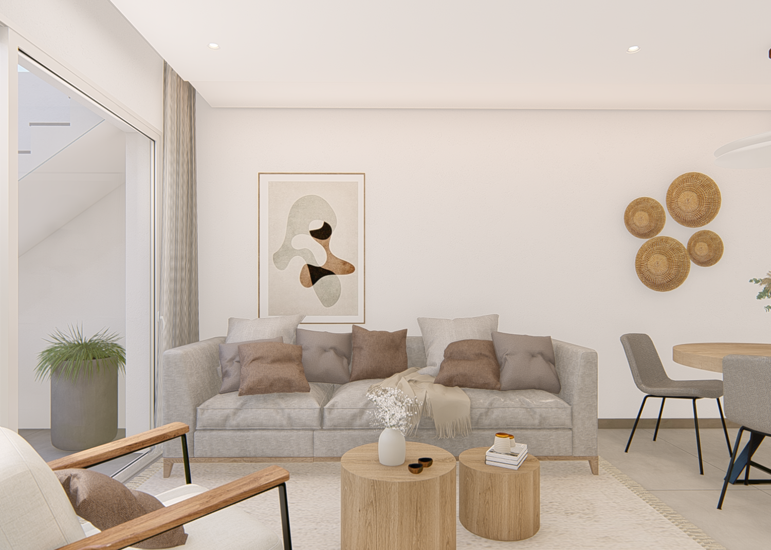 Elegante apartamento de 2 dormitorios de nueva construcción con piscina comunitaria en El Raso, Guardamar