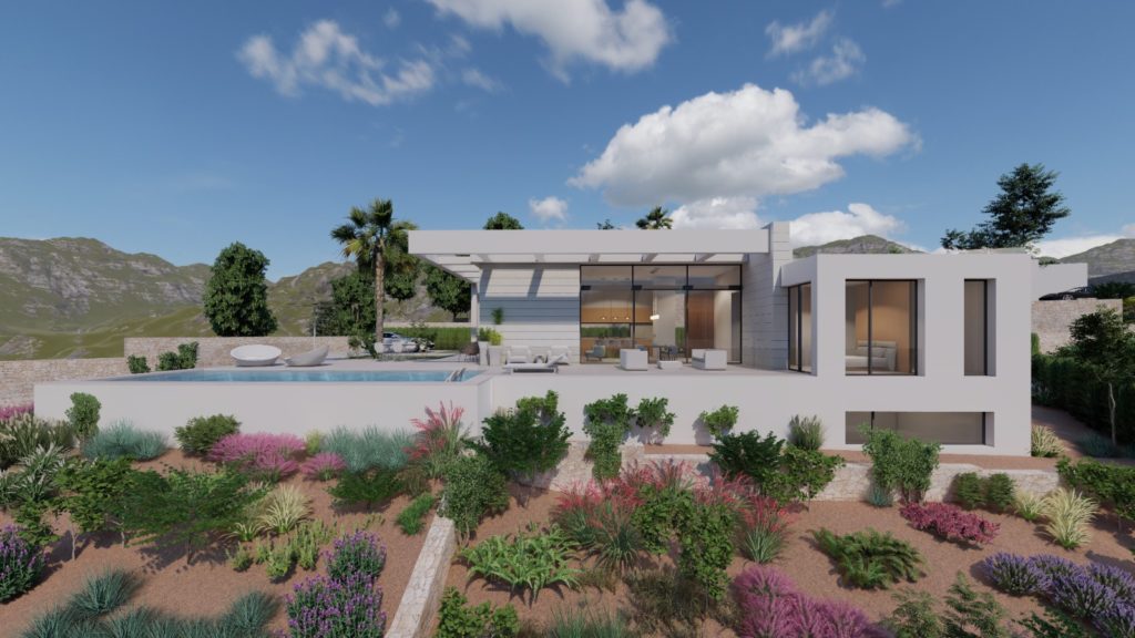 Deliziosa villa indipendente "New Build" con 3 camere da letto e piscina privata sul campo da golf Las Colinas