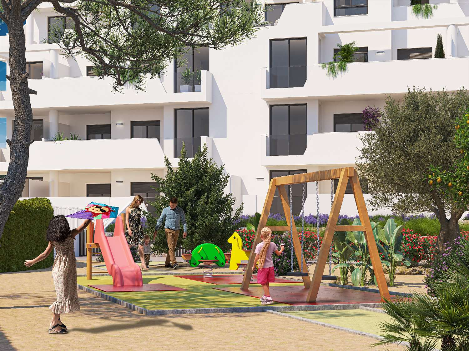 Encantador apartamento 'New Build' de 2 dormitorios con piscina comunitaria en Santa Rosalía, San Javier