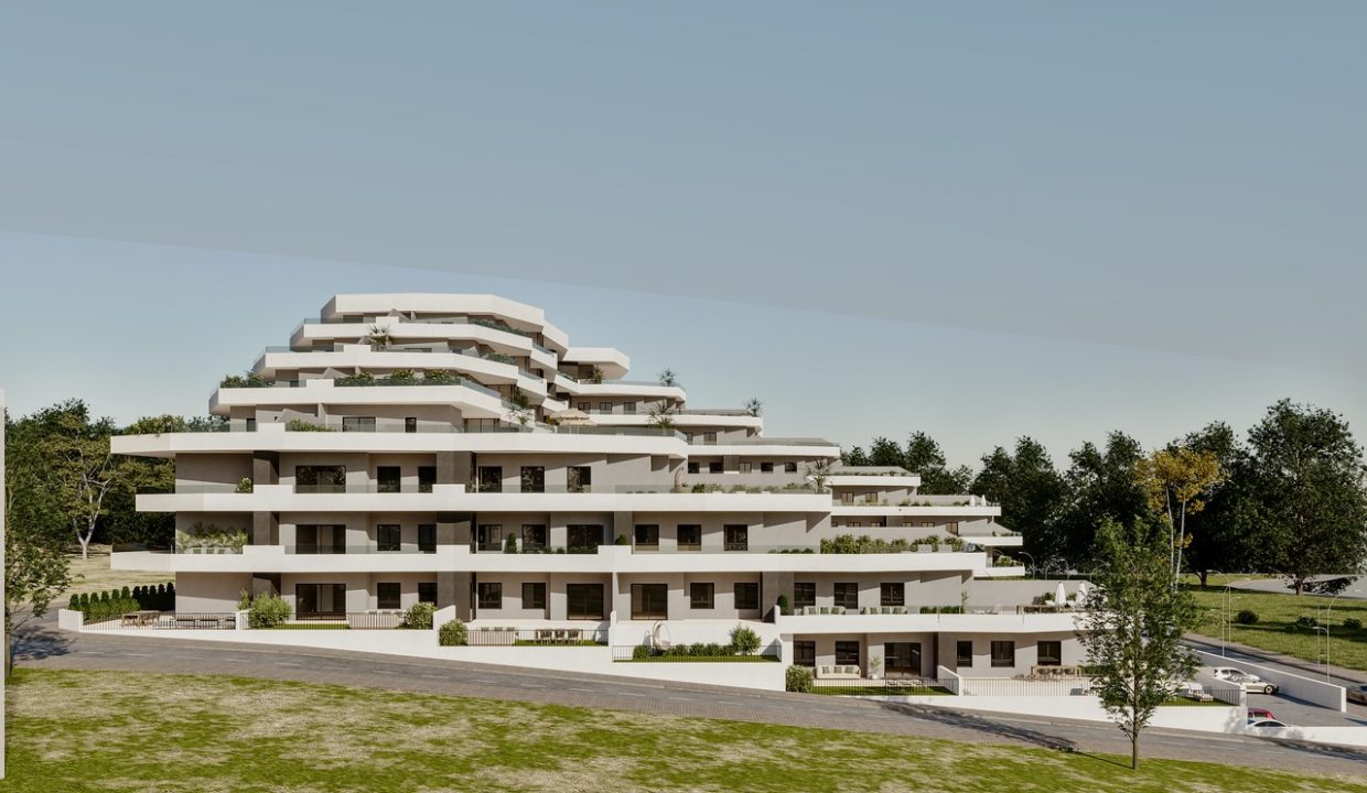 Aantrekkelijke 'Nieuwbouw' modern 2 slaapkamer appartement met gemeenschappelijk zwembad en tuinen in San Miguel