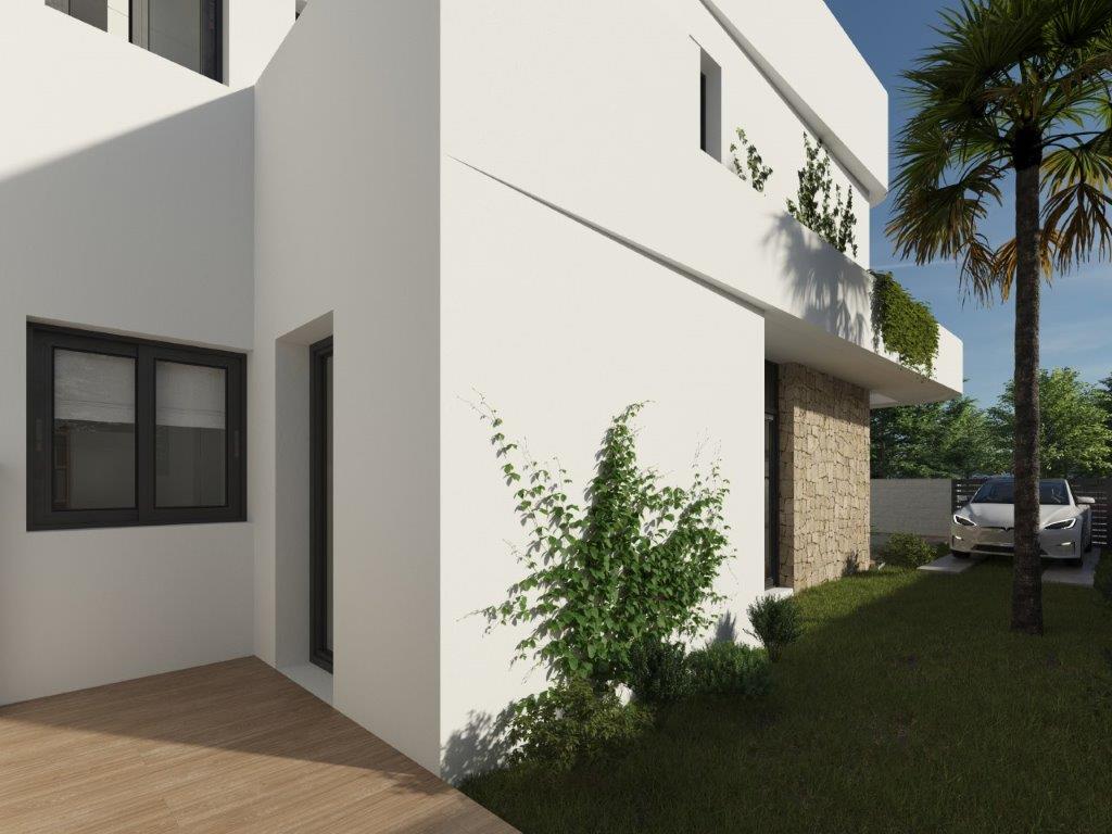 Amazing 'New Build' modern 3 bedroom Semi detached villa with private pool in Los Montesinos