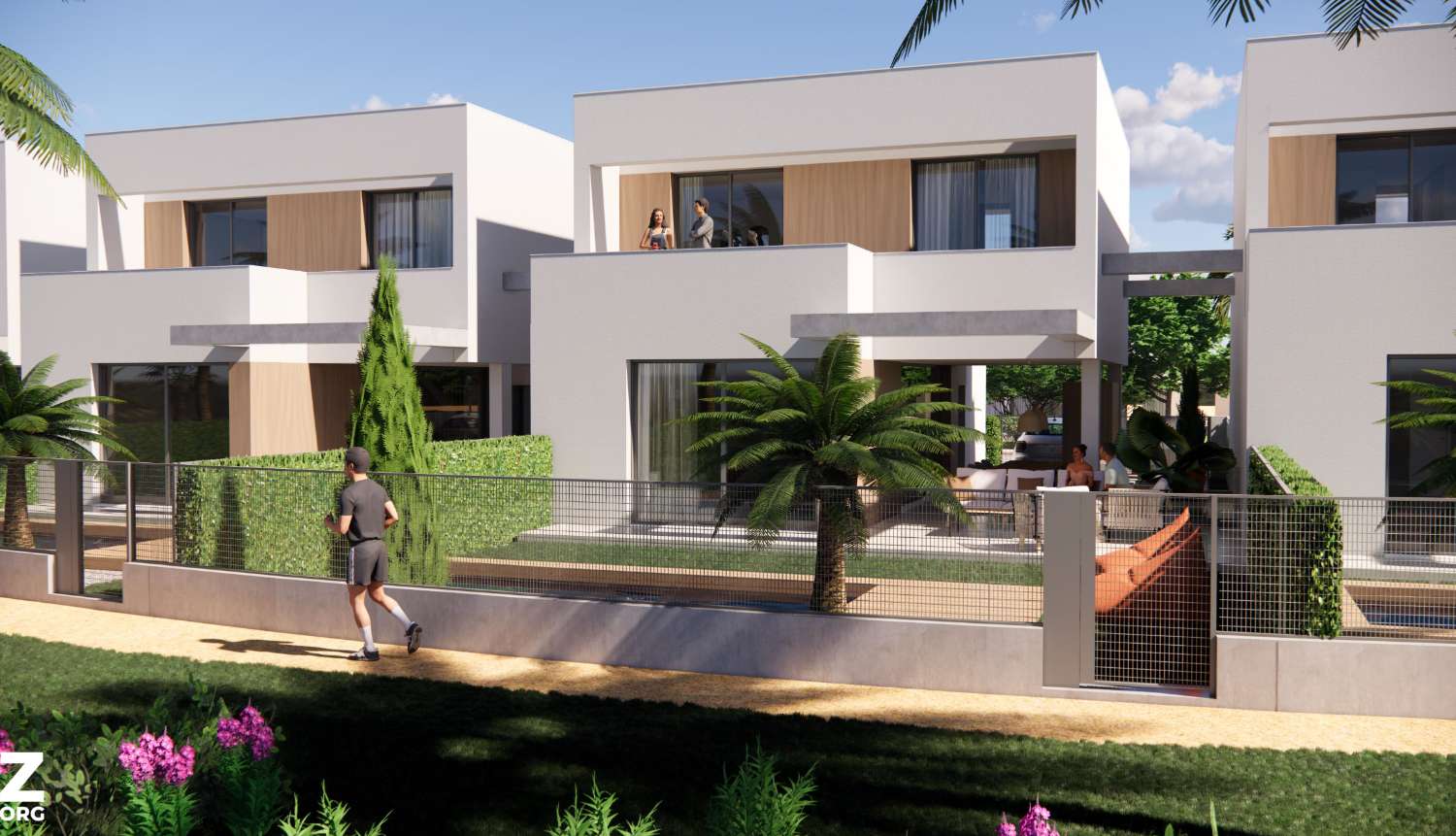 Mooie 'Nieuwbouw' 3 slaapkamer Vrijstaande villa met privé zwembad in Santa Rosalia, Torre Pacheco