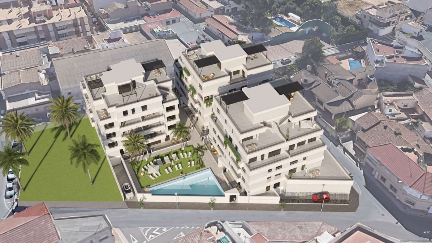 Wonderful 'New Build' 3 bedroom apartments with communal pool in San Pedro del Pinatar