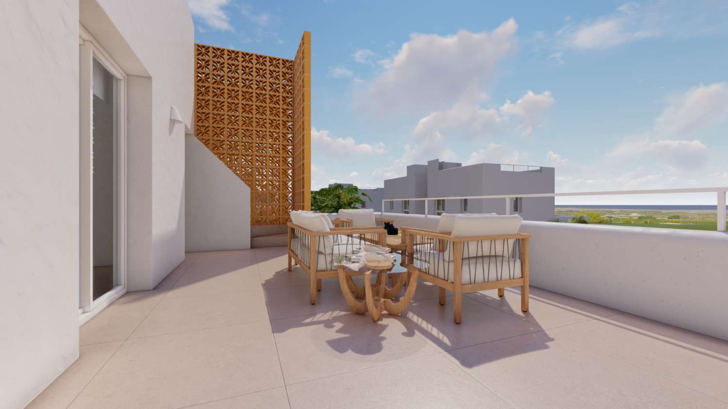 Fabulous 'New Build' 3 bedroom semi detached villa with private pool in Pilar de la Horadada