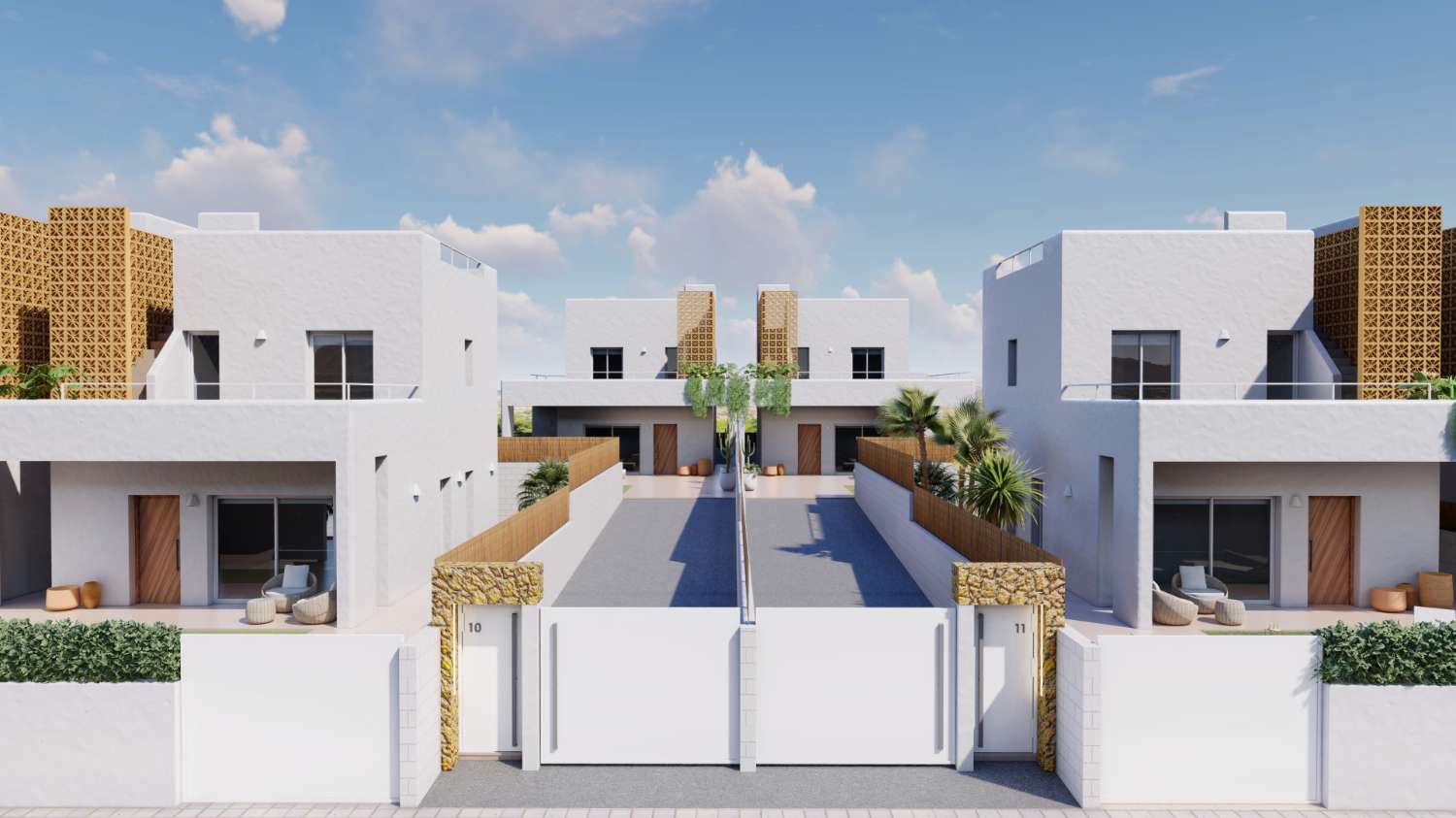 Fabulous 'New Build' 3 bedroom semi detached villa with private pool in Pilar de la Horadada