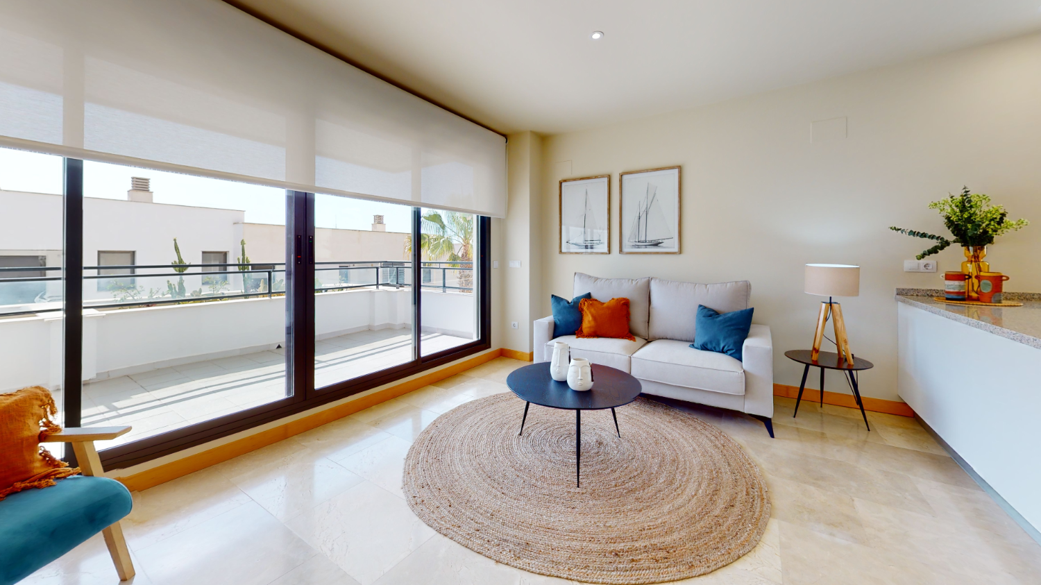 Impresionante apartamento en planta baja de 3 dormitorios con piscina comunitaria en Lomas de Campoamor