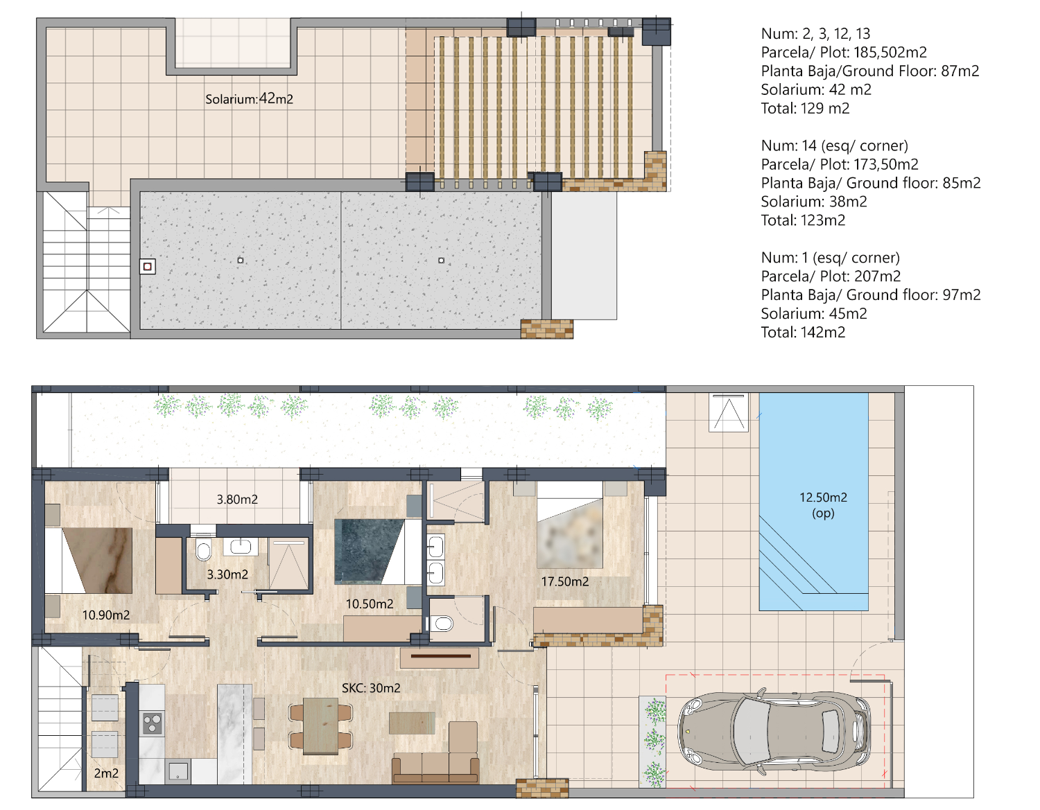 Fantastische 'New Build' 3 slaapkamer vrijstaande villa met optioneel privé zwembad in San Fulgencio