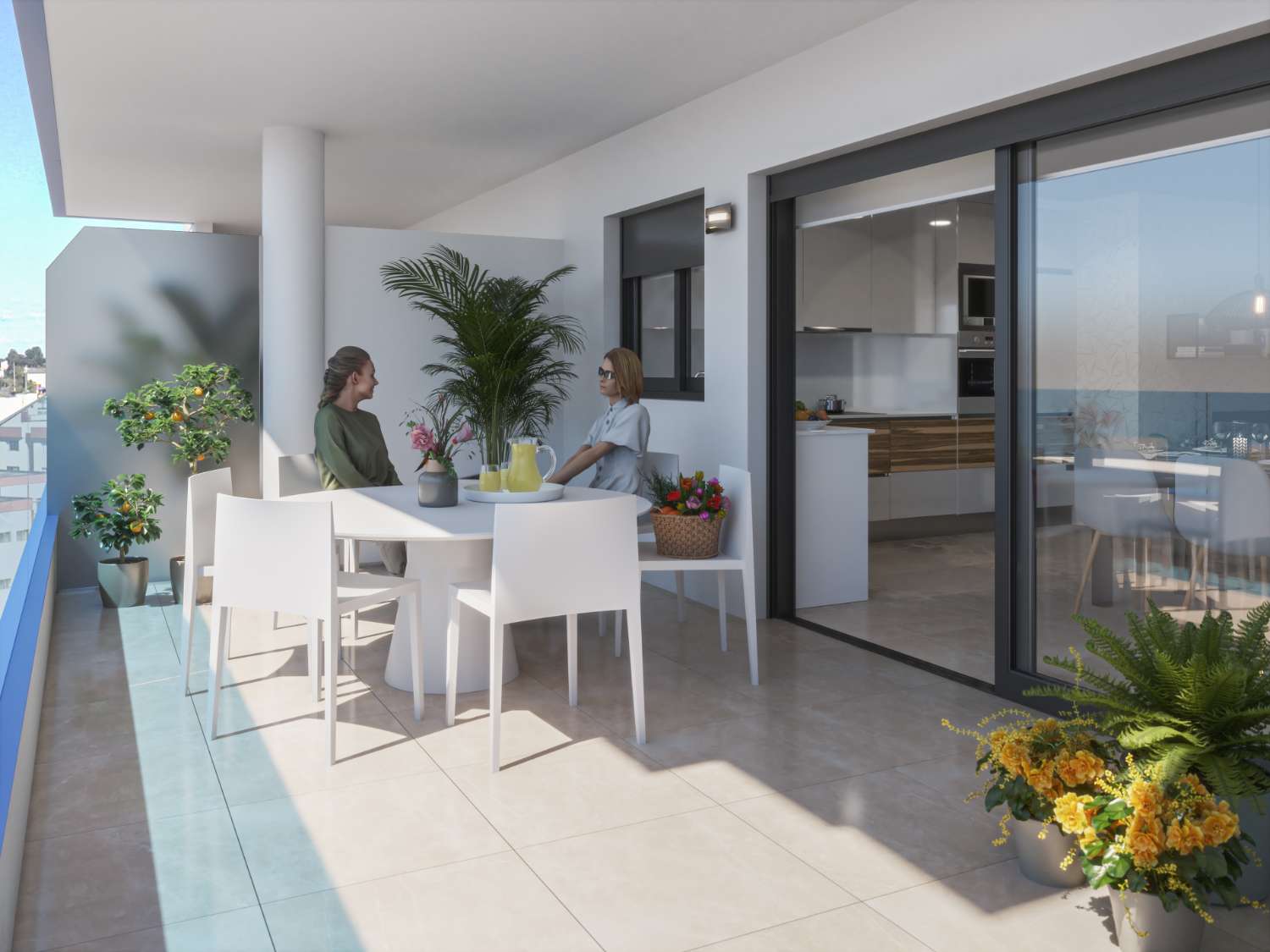 Fabulous 'New Build' 3 bedroom apartment 500m from sea in Guardamar del Segura