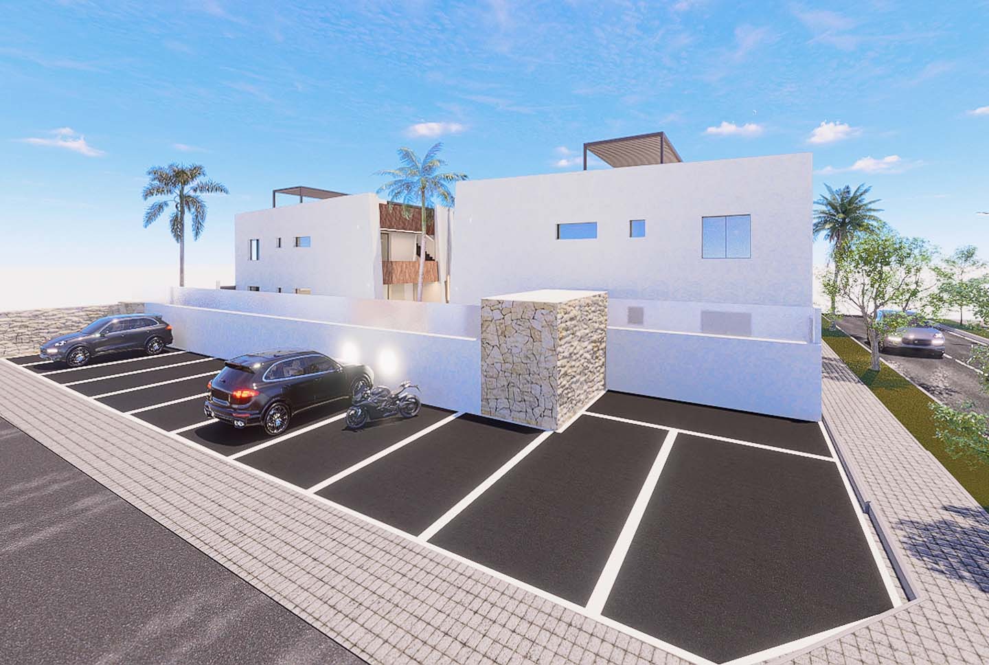 Lovely 'New Build' 2 bedroom top or ground floor bungalows with communal pool in San Pedro del Pinatar