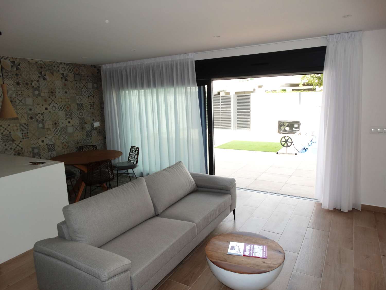 Impressive modern 3 bedroom semi detached villa with private pool in Pilar de la Horadada