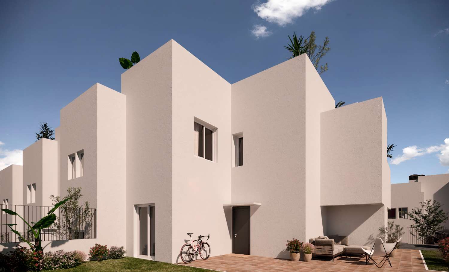 Encantadora casa adosada moderna de 3 dormitorios 'Key Ready' con piscina comunitaria en Alenda Golf