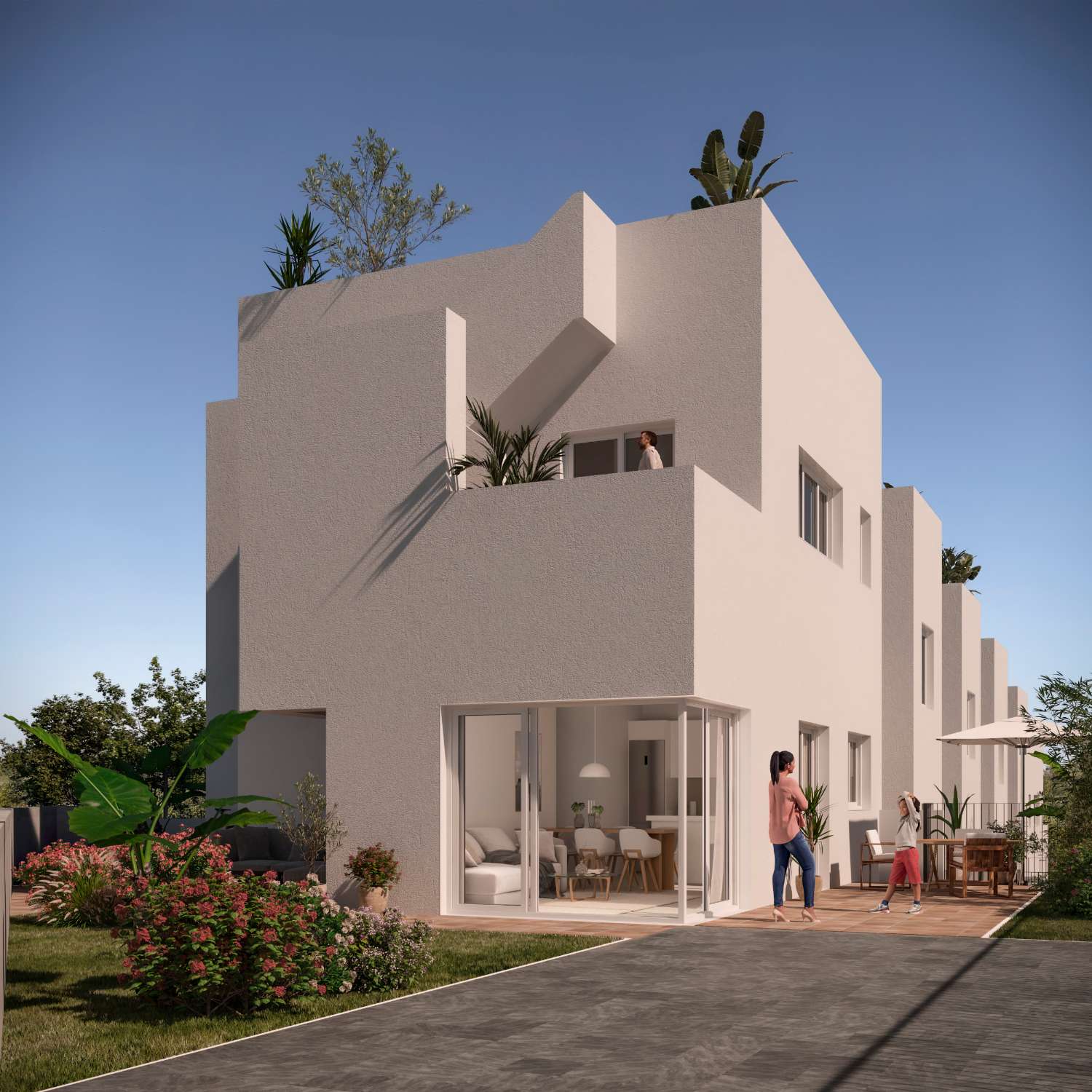 Encantadora casa adosada moderna de 3 dormitorios 'Key Ready' con piscina comunitaria en Alenda Golf