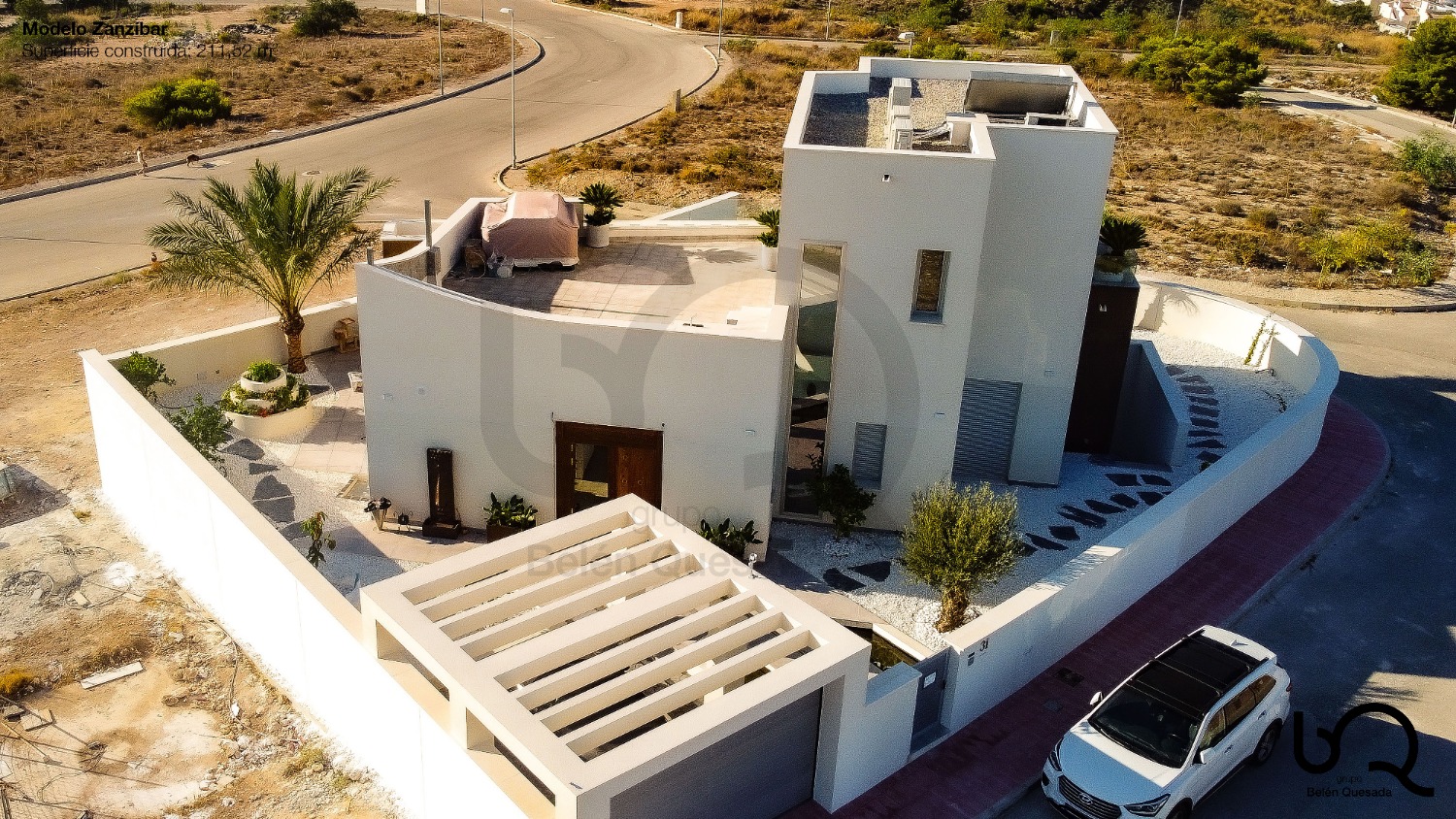 Fantastische nieuwbouw vrijstaande villa met eigen zwembad in Lo Pepijn, Ciudad Quesada