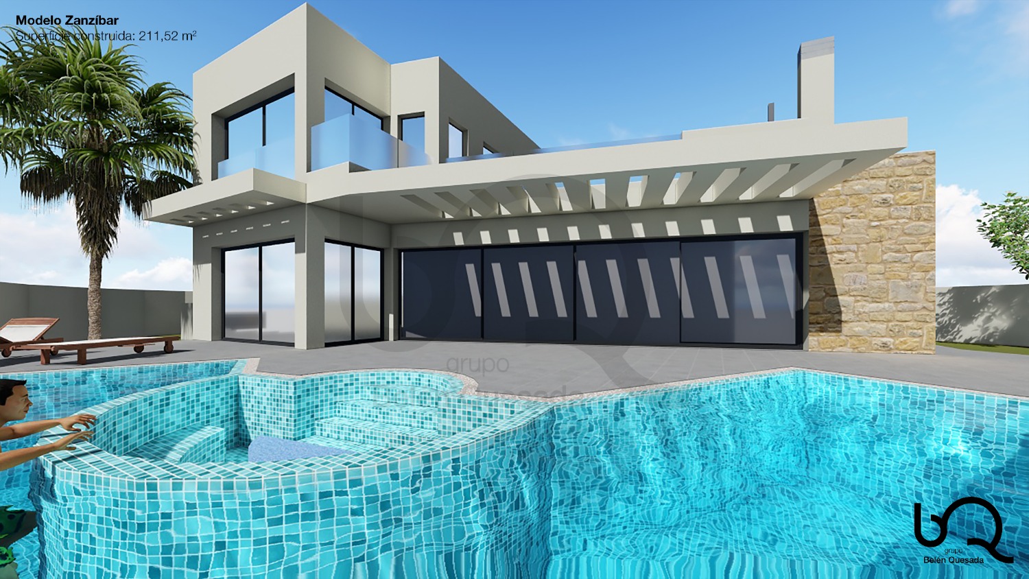 Fabuloso chalet independiente de nueva construcción con piscina privada en Lo Pepin, Ciudad Quesada