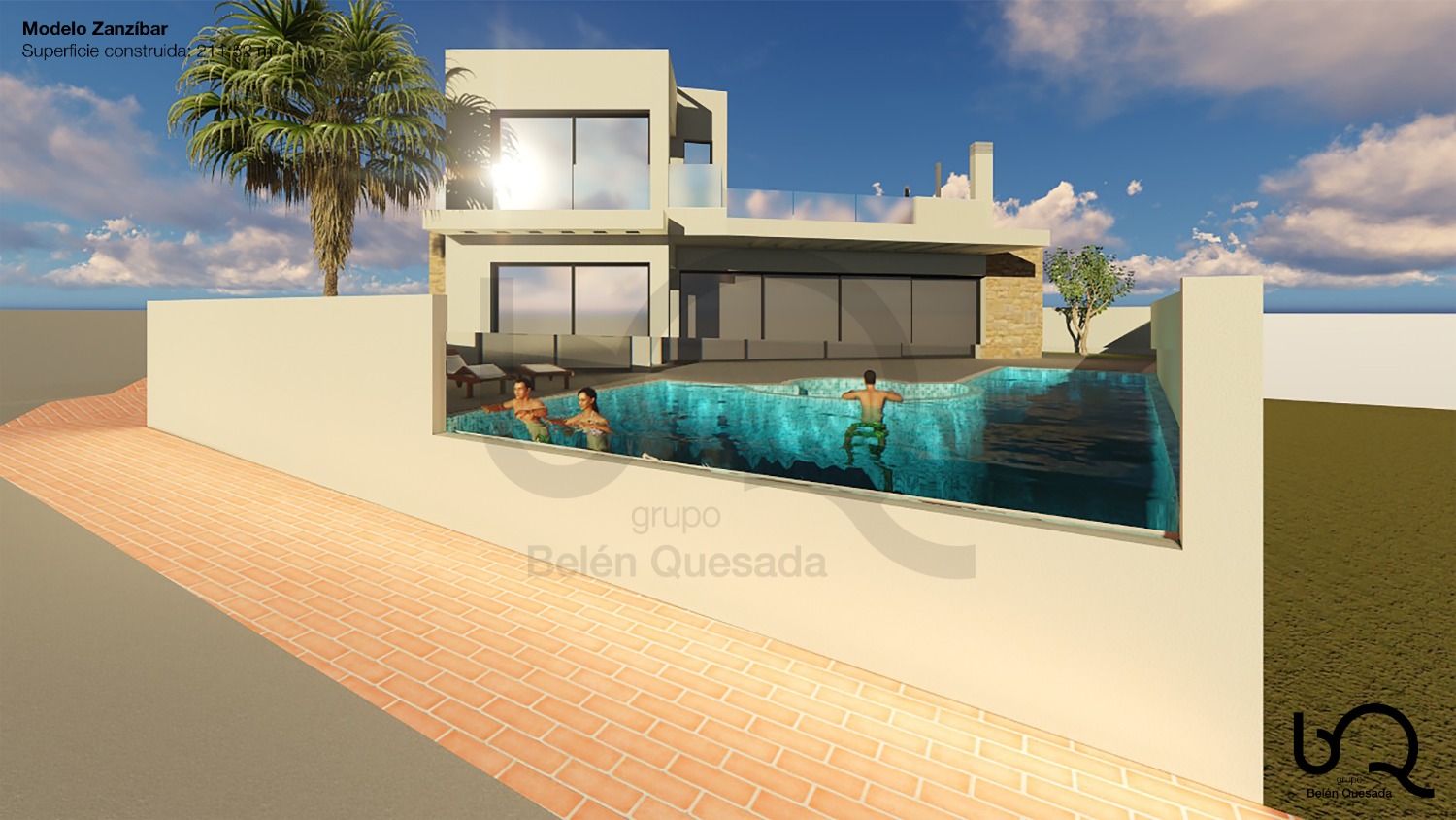 Fabulous new build detached villa with private pool in Lo Pepin, Ciudad Quesada