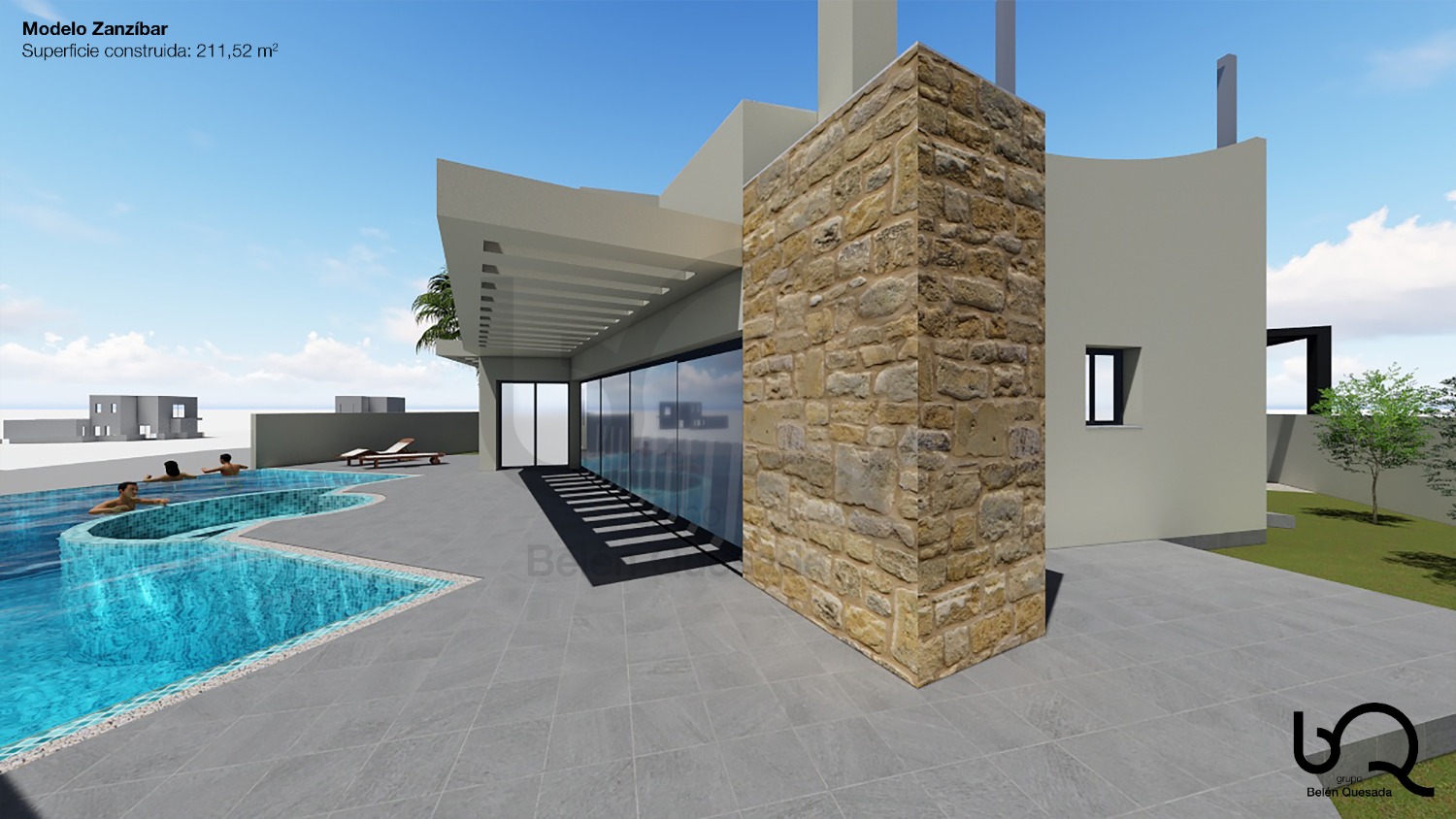 Fabuloso chalet independiente de nueva construcción con piscina privada en Lo Pepin, Ciudad Quesada