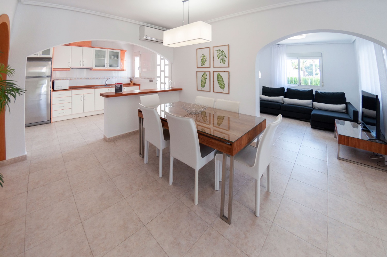 Mediterranean style 'Key Ready' 3 bedroom detached villa with private pool in Urbanization Monte Azul, Ciudad Quesada