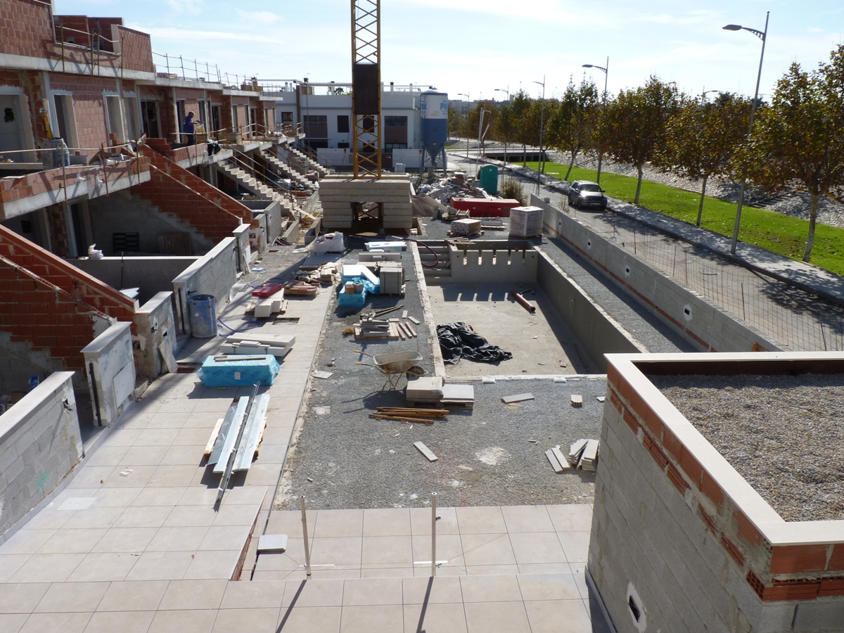 Mooie 'Nieuwbouw' bungalow met 2 slaapkamers op de bovenste of begane grond met gemeenschappelijk zwembad in Pilar de la Horadada