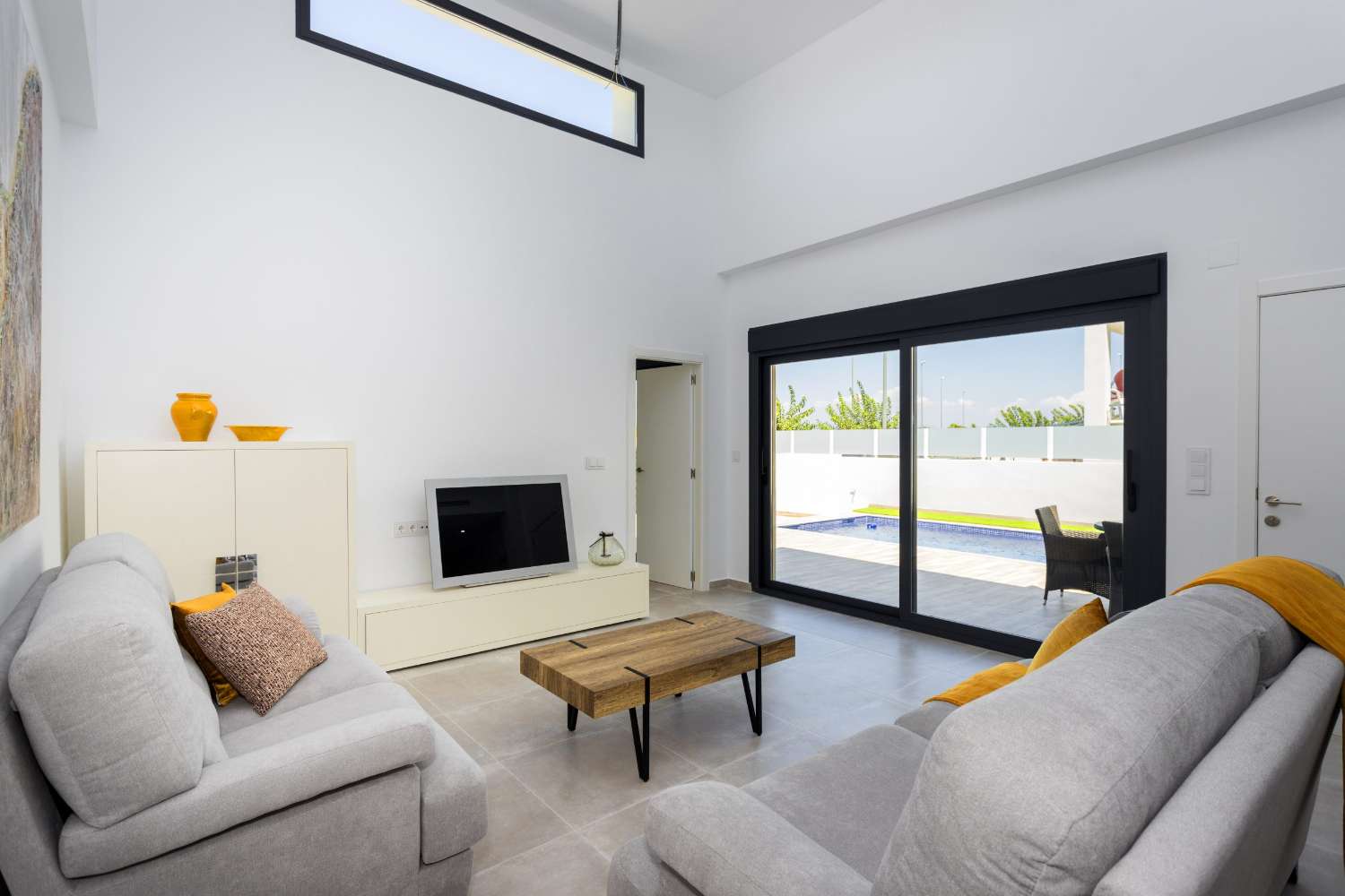 Alluring 'Key Ready' modern 3 bedroom detached villa with private pool in Daya Nueva