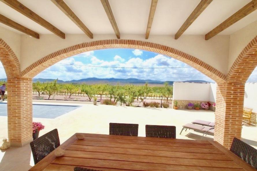 Beautiful 'New Build' Mediterranean style 3 bedroom Finca with optional private pool in La Romana