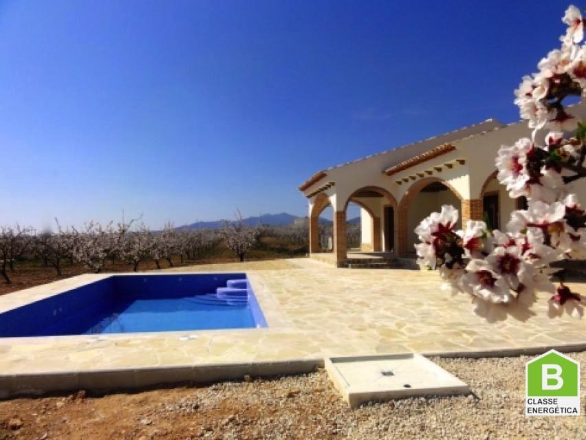 Beautiful 'New Build' Mediterranean style 3 bedroom Finca with optional private pool in La Romana