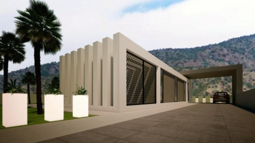 Stunning 'New Build' modern design 3 bedroom detached villa with private pool on 10000m2 plot in Pinoso