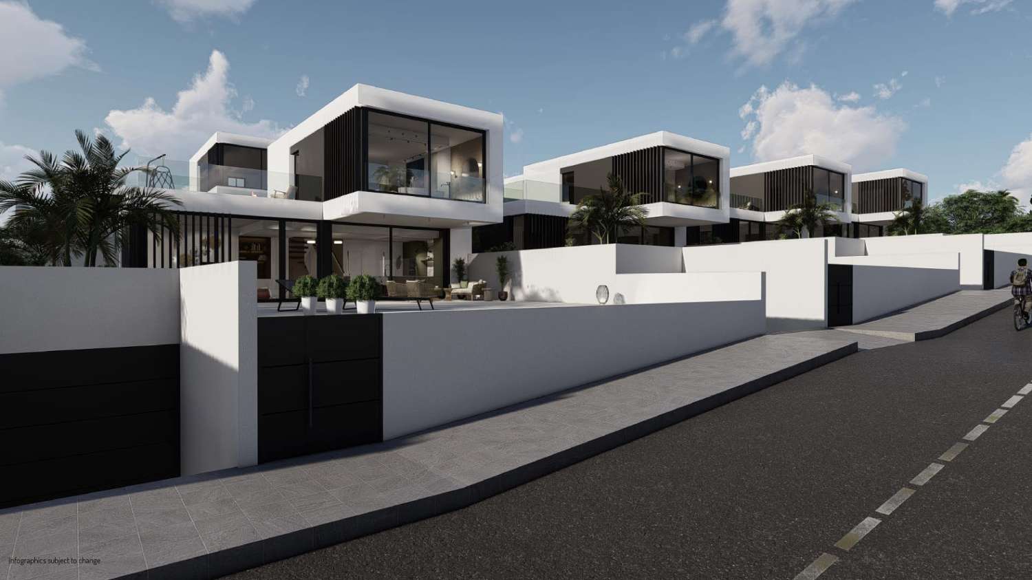 Imponerende 4 værelses 'New Build' fritliggende villa med privat pool i Ciudad Quesada