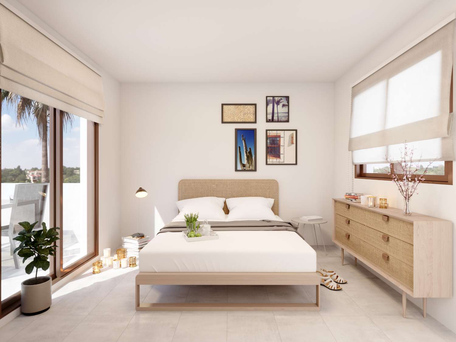 Attraktive "Neubau" 3 Schlafzimmer Doppelhaushälfte mit optionalem privatem Pool in Villamartin, Alicante