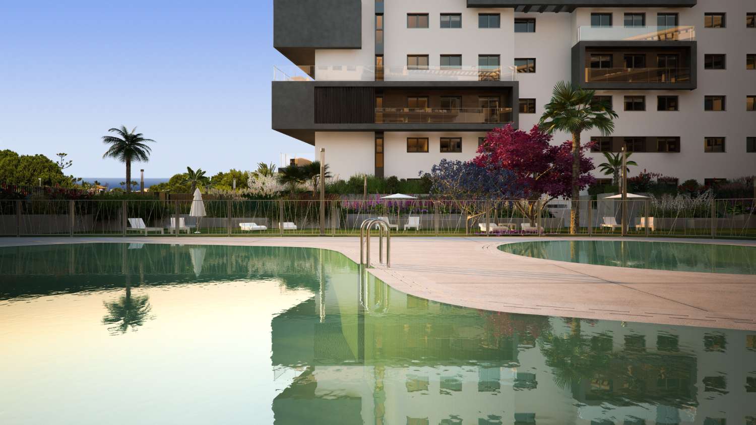 Stylish 'New Build' 3 bedroom apartment with communal pool in Campoamor, Orihuela Costa